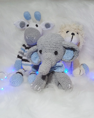 Bonequinhos de crochê